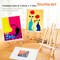 Shuttle Art 69 Pack Acrylic Paint Set, Acrylic Painting Set with 2 Pack of 15 Colors Acrylic Paint, 3 Sets of Wooden Easels, Canvas, Brushes & Palettes, Art Painting Supplies for Kids Adults Beginner